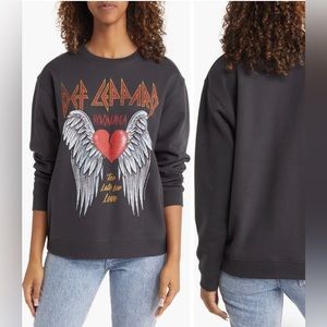 [vinyl icons] Def Leppard crewneck